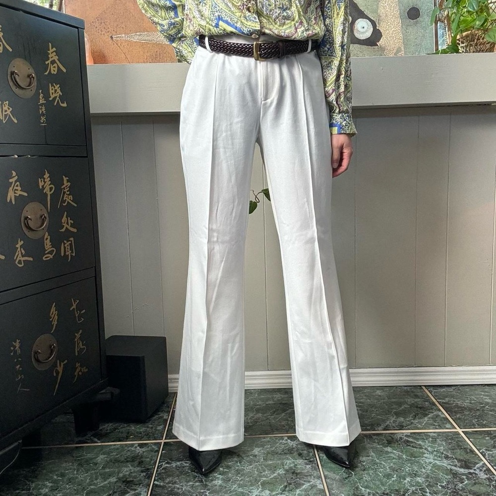 INC international concepts - women’s white tailored pants - size small
